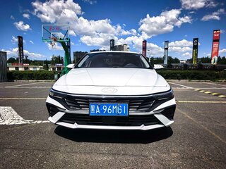 2023 Hyundai Elantra N Line VII (CN7) Рестайлинг, белый, 1670000 рублей, вид 2
