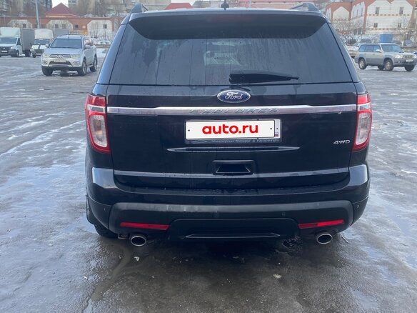 2013 Ford Explorer V, чёрный, 1250000 рублей - вид 6