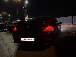 2006 BMW 6 серии 650i II (E63/E64), чёрный, 1120000 рублей, вид 4