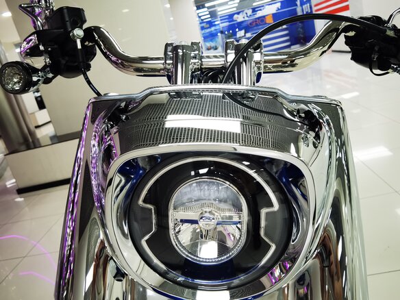 2025 Harley-Davidson Fat Boy, синий, 3300000 рублей - вид 28