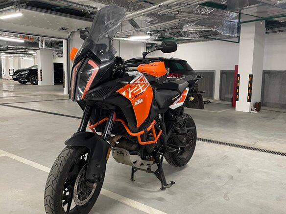 2018 KTM 1290 Super Adventure S, оранжевый, 1200000 рублей