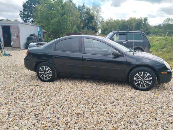 2004 Dodge Neon II, чёрный, 400000 рублей - вид 3