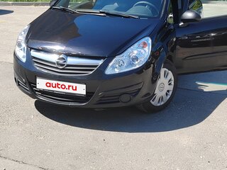 2007 Opel Corsa D, чёрный, 280000 рублей, вид 3