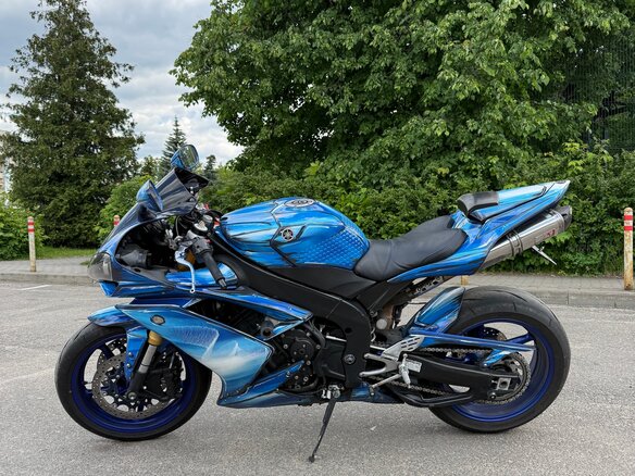 2007 Yamaha YZF-R1, синий, 699000 рублей - вид 5