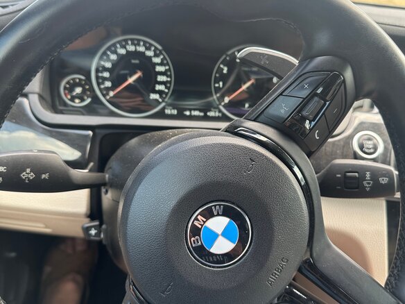 2014 BMW 7 серии 750i xDrive V (F01/F02/F04) Рестайлинг, синий, 2300000 рублей - вид 8