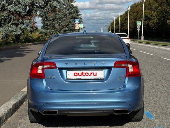 2013 Volvo S60 II Рестайлинг, голубой, 1700000 рублей - вид 6