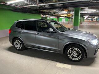 2015 BMW X3 20i xDrive II (F25) Рестайлинг, серый, 1450000 рублей, вид 4