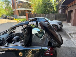 2007 Mercedes-Benz SL-Класс 350 V (R230), чёрный, 1500000 рублей, вид 4