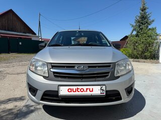 2018 Lada (ВАЗ) Granta I, серебристый, 520000 рублей, вид 3