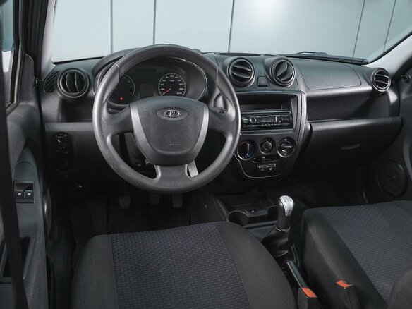 2014 Lada (ВАЗ) Granta I, синий, 499000 рублей - вид 5