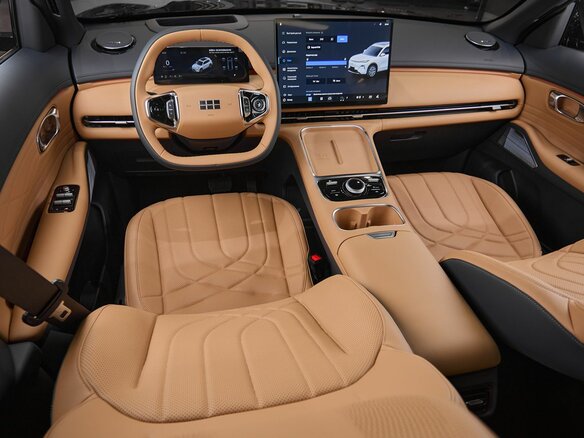 2026 Geely EX5 Гибрид EM-i, чёрный - вид 7