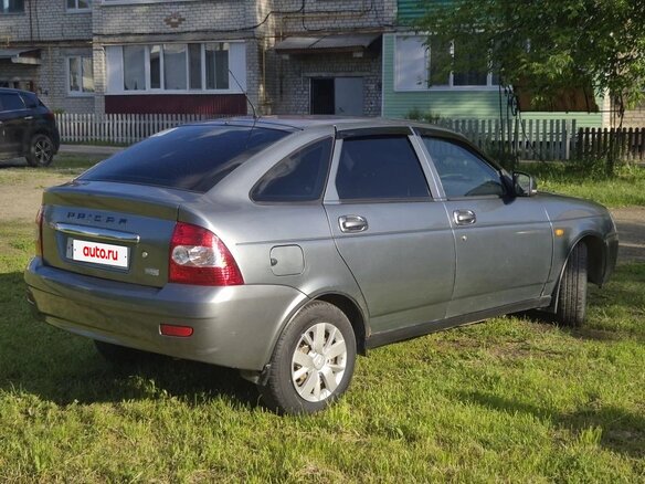 2008 Lada (ВАЗ) Priora I, серый, 260000 рублей - вид 3