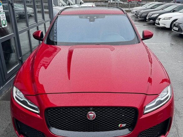 2018 Jaguar F-Pace S I, красный, 3099000 рублей