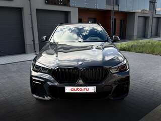 2021 BMW X6 40d III (G06), серый, 8400000 рублей, вид 2