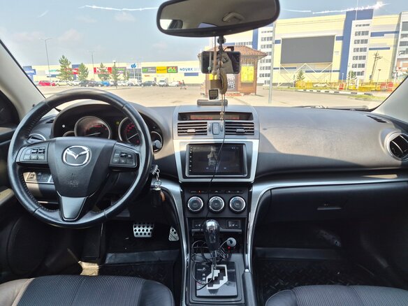 2012 Mazda 6 II (GH) Рестайлинг, белый, 1150000 рублей - вид 7