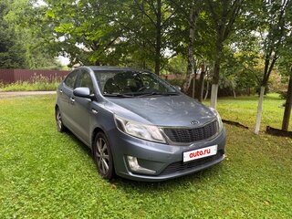 2012 Kia Rio 4-speed III, голубой, 1050000 рублей, вид 3
