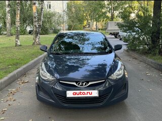 2015 Hyundai Elantra V (MD) Рестайлинг, синий, 1199000 рублей, вид 1