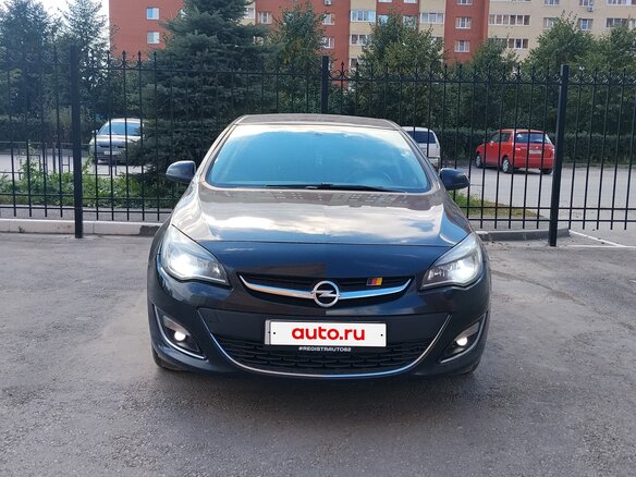 2012 Opel Astra J Рестайлинг, чёрный, 690000 рублей