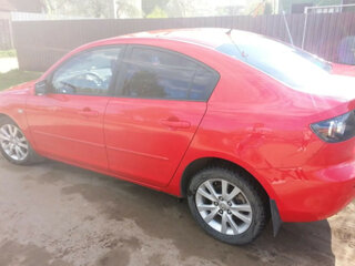 2007 Mazda 3 I (BK) Рестайлинг, красный, 490000 рублей, вид 3