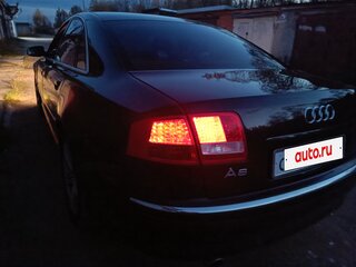 2006 Audi A8 Long II (D3) Рестайлинг, чёрный, 950000 рублей, вид 3