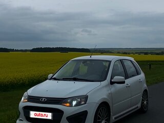 2015 Lada (ВАЗ) Kalina Sport II, белый, 800000 рублей, вид 1