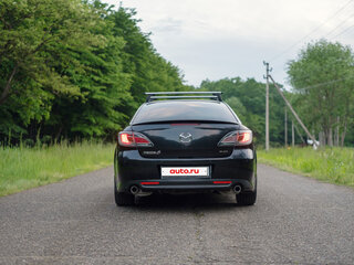 2011 Mazda 6 II (GH) Рестайлинг, чёрный, 1150000 рублей, вид 4