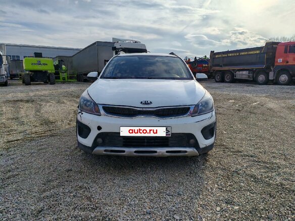 2019 Kia Rio X-Line IV, белый, 848000 рублей - вид 2