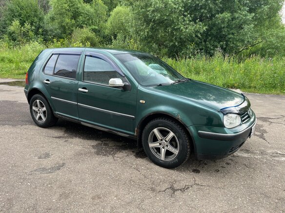 1998 Volkswagen Golf IV, зелёный - вид 2