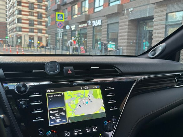 2019 Toyota Camry VIII (XV70), чёрный, 2470000 рублей - вид 5