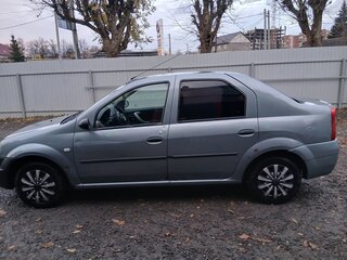 2011 Renault Logan I Рестайлинг, синий, 200000 рублей, вид 3