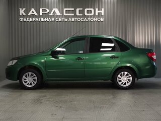 2017 Lada (ВАЗ) Granta I, зелёный, 480000 рублей, вид 5