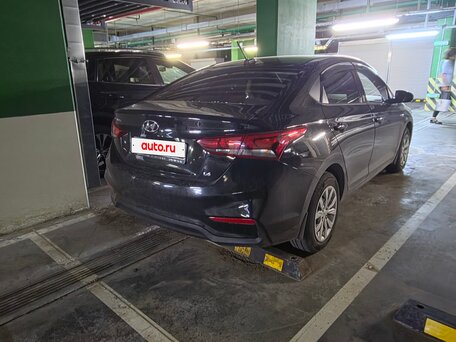 2020 Hyundai Solaris II, чёрный, 1390000 рублей, вид 2