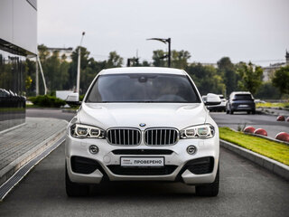2018 BMW X6 40d II (F16), белый, 4109000 рублей, вид 4