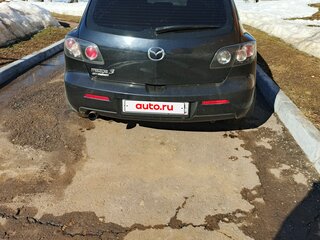 2007 Mazda 3 I (BK) Рестайлинг, чёрный, 500000 рублей, вид 3