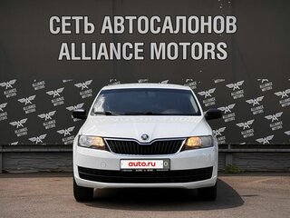 2015 Skoda Rapid I, белый, 655000 рублей, вид 2