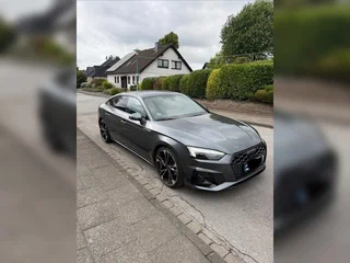 2022 Audi A5 Sportback 35 TFSI II (F5) Рестайлинг, серый, 3780000 рублей, вид 3