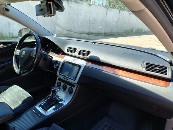 2009 Volkswagen Passat B6, чёрный, 590000 рублей - вид 12