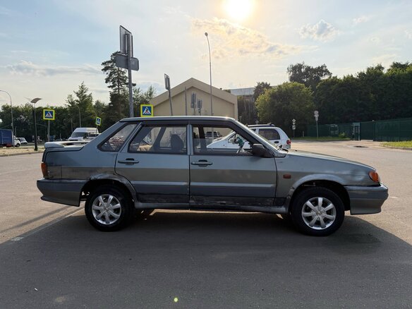 2006 Lada (ВАЗ) 2115, серый - вид 3