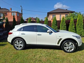 2017 Infiniti QX70, белый, 3100000 рублей, вид 2