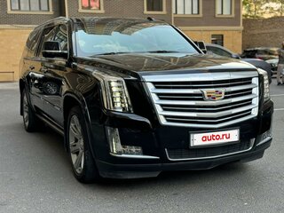 2015 Cadillac Escalade ESV IV, чёрный, 3500000 рублей, вид 2
