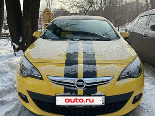 2015 Opel Astra GTC J Рестайлинг, жёлтый, 1099000 рублей, вид 2