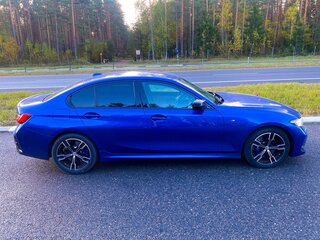 2022 BMW 3 серии M340d xDrive VII (G2x) Рестайлинг, синий, 7052000 рублей, вид 4