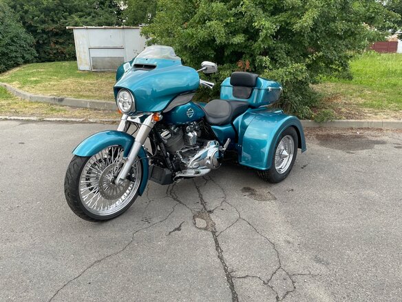 2019 Harley-Davidson Tri Glide, голубой, 2250000 рублей - вид 9