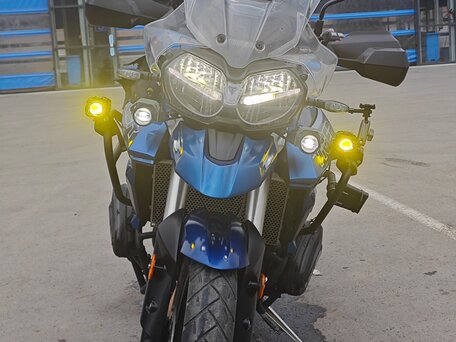 2018 Triumph Tiger 800, синий, 850000 рублей, вид 2