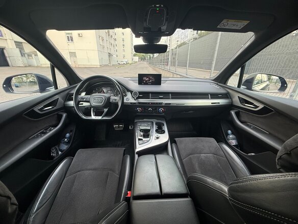 2018 Audi Q7 II (4M), чёрный, 3850000 рублей - вид 5