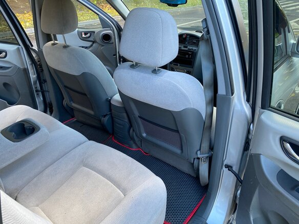 2005 Hyundai Santa Fe I, серебристый - вид 15