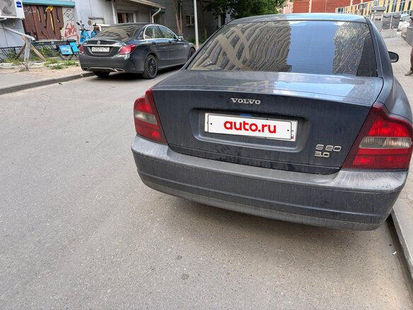 2001 Volvo S80 I, синий - вид 2