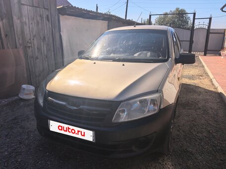 2013 Lada (ВАЗ) Granta I, серебристый, 250000 рублей, вид 1