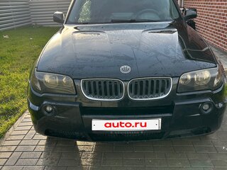 2004 BMW X3 25i I (E83), чёрный, 850000 рублей, вид 1