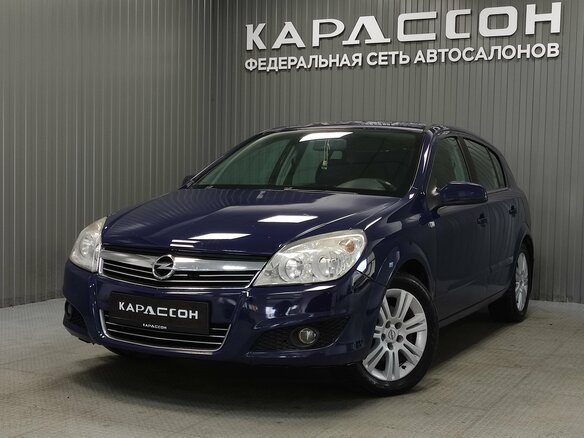 2008 Opel Astra H Рестайлинг, синий